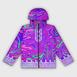 Женская ветровка Славянская рубаха с разводами