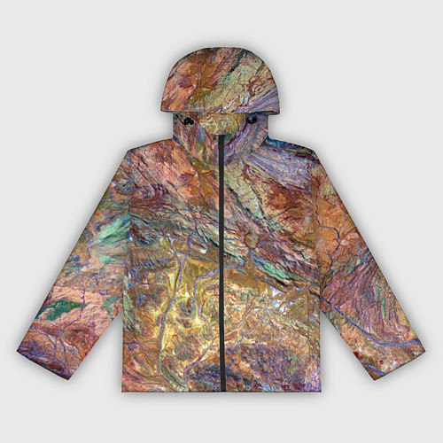 Женская ветровка Горная порода возраст которых превышает 3,6 миллиа / 3D-Черный – фото 1