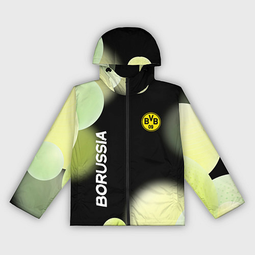 Женская ветровка Боруссия Абстракция / 3D-Черный – фото 1