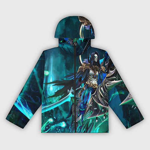 Женская ветровка Dota 2 Abaddon / 3D-Черный – фото 1