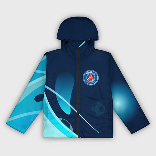 Женская ветровка Фк псж абстракция / 3D-Черный – фото 1