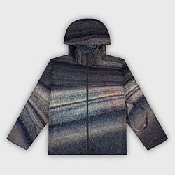 Женская ветровка Волны блестящего тёмного песка