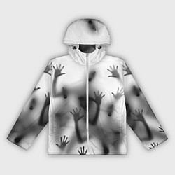 Женская ветровка Bodies inside behind a white wall