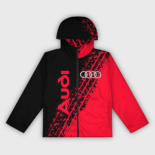 Женская ветровка Audi / 3D-Черный – фото 1