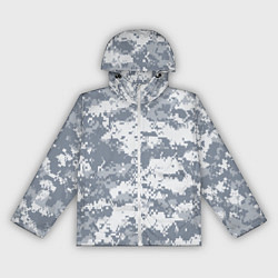 Ветровка с капюшоном женская UCP камуфляж США, цвет: 3D-белый