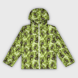 Женская ветровка Милитари робот монстр