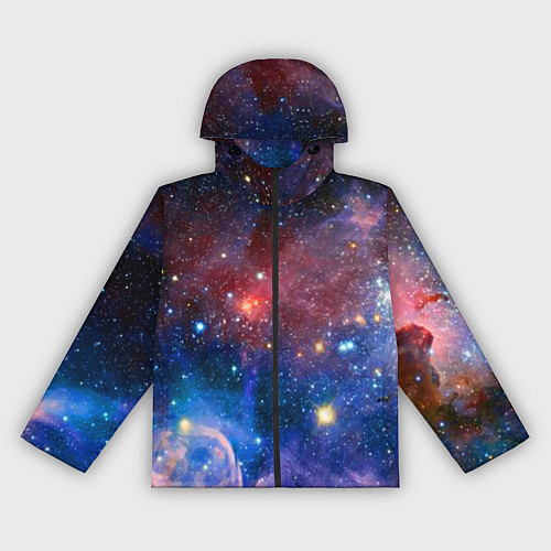 Женская ветровка Ошеломительный бескрайний космос / 3D-Черный – фото 1