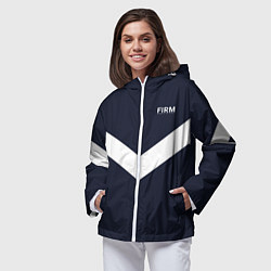 Ветровка с капюшоном женская Always in sports - FIRM, цвет: 3D-белый — фото 2