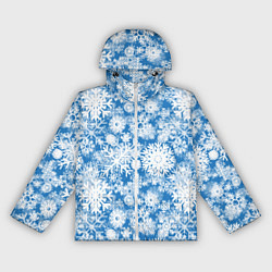 Ветровка с капюшоном женская Снежок, цвет: 3D-белый
