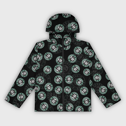Женская ветровка Seattle grunge эмблемы / 3D-Черный – фото 1