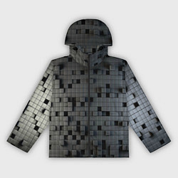 Женская ветровка Digital pixel black