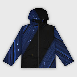 Ветровка с капюшоном женская Текстура красок, цвет: 3D-черный