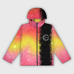 Ветровка с капюшоном женская Mamamoo логотип, цвет: 3D-черный