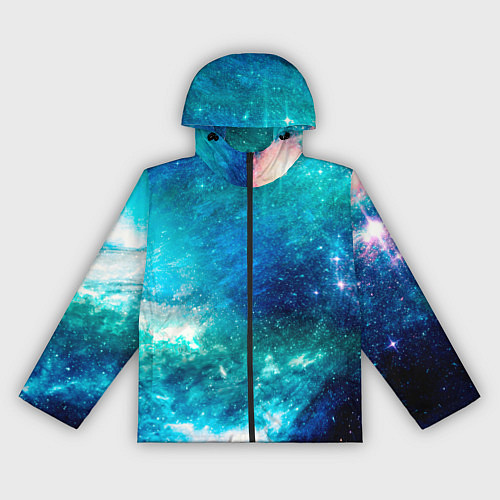 Женская ветровка Звёздная Вселенная / 3D-Черный – фото 1