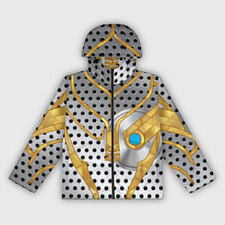 Ветровка с капюшоном женская Garrus Mass Effect, цвет: 3D-черный