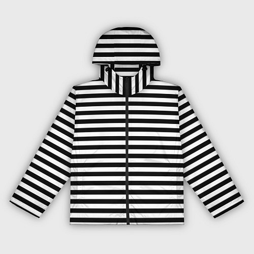 Женская ветровка Тельняшка черная Подводного флота ВМФ / 3D-Черный – фото 1