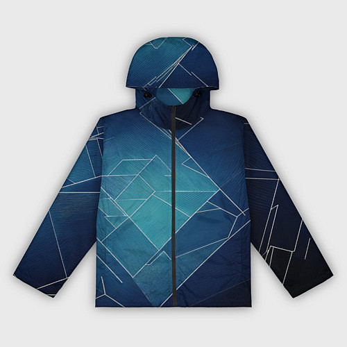 Женская ветровка Геометрическая бесконечность / 3D-Черный – фото 1