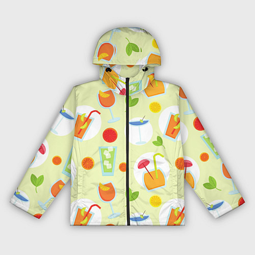 Женская ветровка Прохладительные напитки / 3D-Черный – фото 1