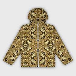 Ветровка с капюшоном женская Золотая кольчуга, цвет: 3D-белый