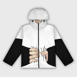 Женская ветровка Рука сжимает талию