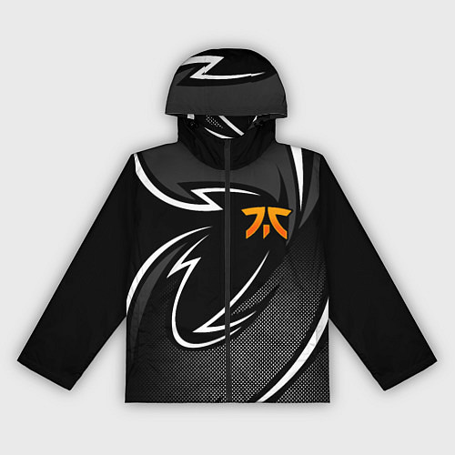 Женская ветровка Fnatic - white line / 3D-Черный – фото 1