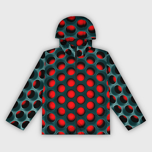 Женская ветровка Сотовая структура 3D / 3D-Черный – фото 1