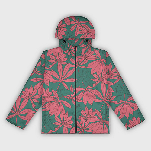 Женская ветровка Pink nature / 3D-Черный – фото 1