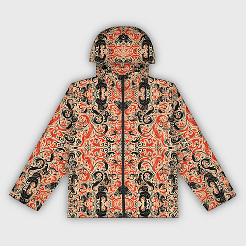 Женская ветровка Японский ковер / 3D-Черный – фото 1