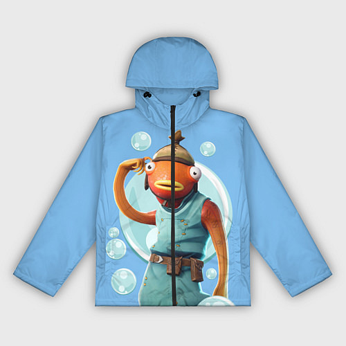 Женская ветровка Карасьь из Фортнайт / 3D-Черный – фото 1