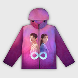 Ветровка с капюшоном женская Reset: Infinity, цвет: 3D-черный