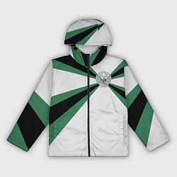 Ветровка с капюшоном женская Железнодорожные войска, цвет: 3D-черный