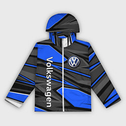 Ветровка с капюшоном женская Вольцваген - спортивная униформа, цвет: 3D-белый