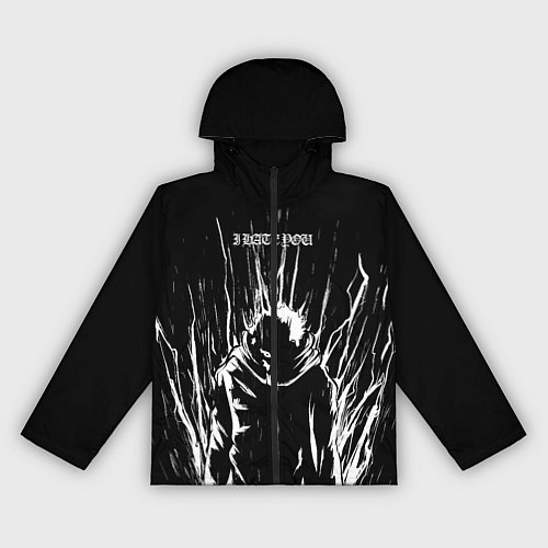 Женская ветровка Итадори в ярости - Магическая битва / 3D-Черный – фото 1