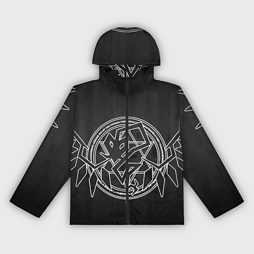 Женская ветровка Touhou Project Эмблема Фландр Скарлет / 3D-Черный – фото 1