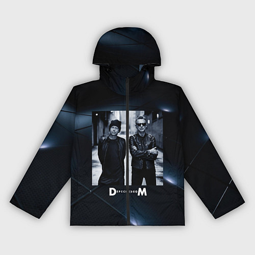 Женская ветровка Depeche Mode - Мартин и Дэйв / 3D-Черный – фото 1