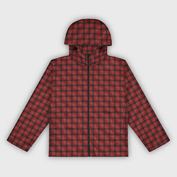 Женская ветровка Классическая красная клеточка
