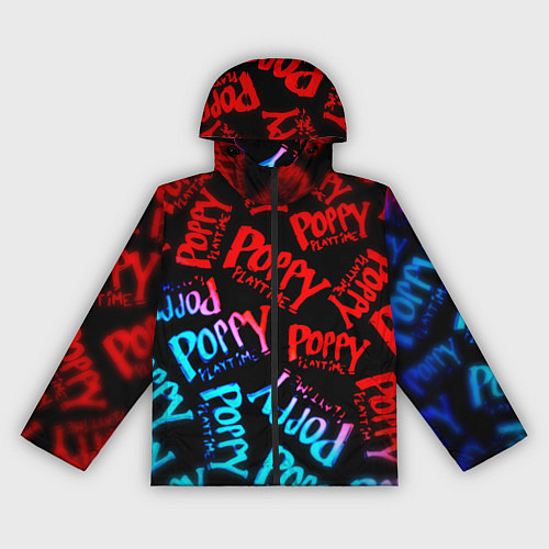 Женская ветровка Хагги ваги неон градиент / 3D-Черный – фото 1