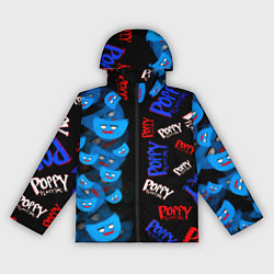 Ветровка с капюшоном женская Poppy Playtime games, цвет: 3D-черный