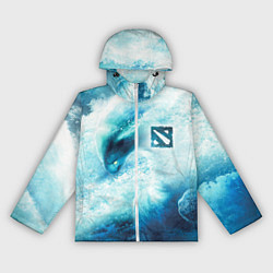 Ветровка с капюшоном женская Dota 2 - Morphling, цвет: 3D-белый