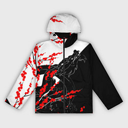 Ветровка с капюшоном женская Tokyo Dragon, цвет: 3D-черный