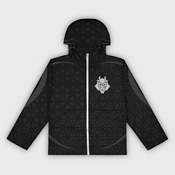 Ветровка с капюшоном женская G2 triangle uniform, цвет: 3D-белый
