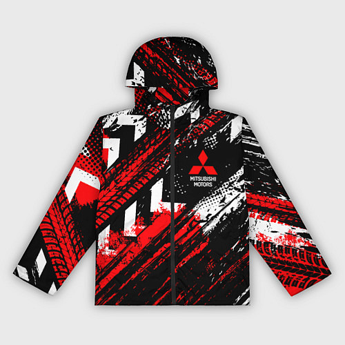 Женская ветровка Mitsubishi - sport style / 3D-Черный – фото 1