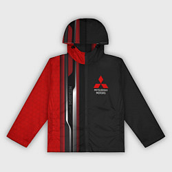 Женская ветровка Mitsubishi - carbon style