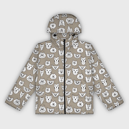 Женская ветровка Cats are memes / 3D-Черный – фото 1