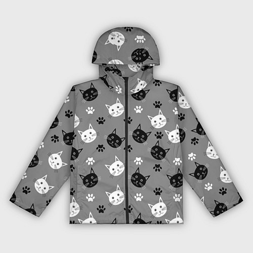 Женская ветровка Cats are memes / 3D-Черный – фото 1