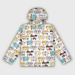 Ветровка с капюшоном женская Королева со скальпелем, цвет: 3D-белый