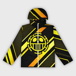 Ветровка с капюшоном женская One Piece anime color, цвет: 3D-белый