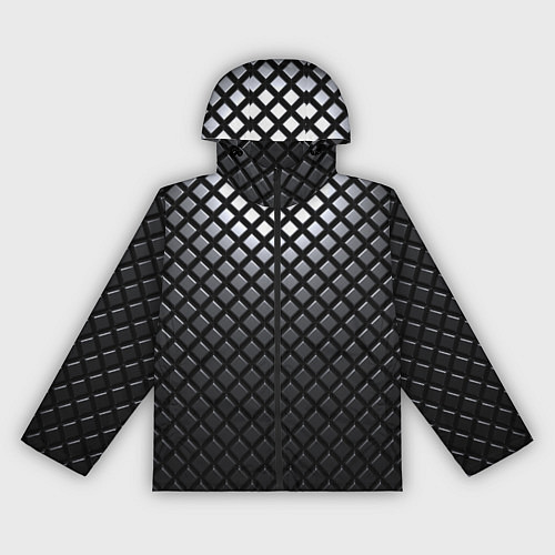 Женская ветровка Доспехи из карбона / 3D-Черный – фото 1