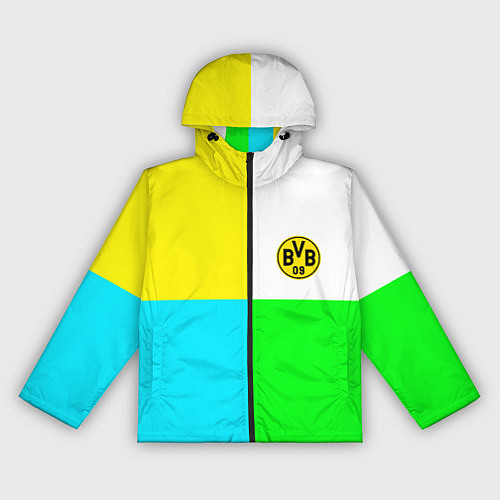 Женская ветровка Borussia color cport / 3D-Черный – фото 1