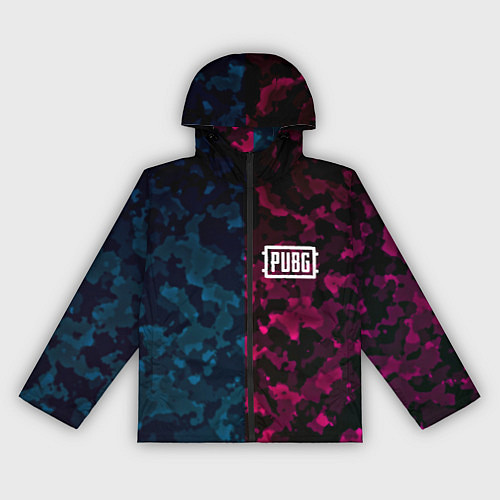 Женская ветровка PUBG camo texture / 3D-Черный – фото 1